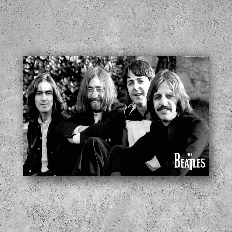 POSTER THE BEATLES CASUAL PHOTO