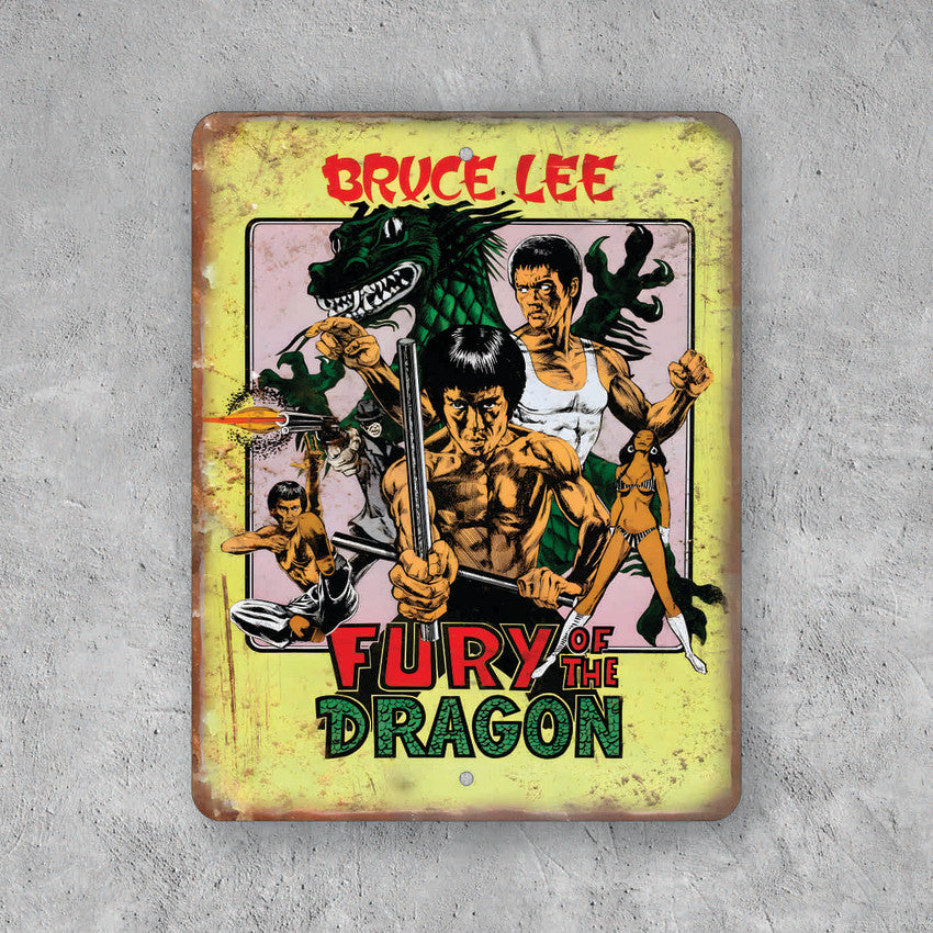 PLACA BRUCE LEE