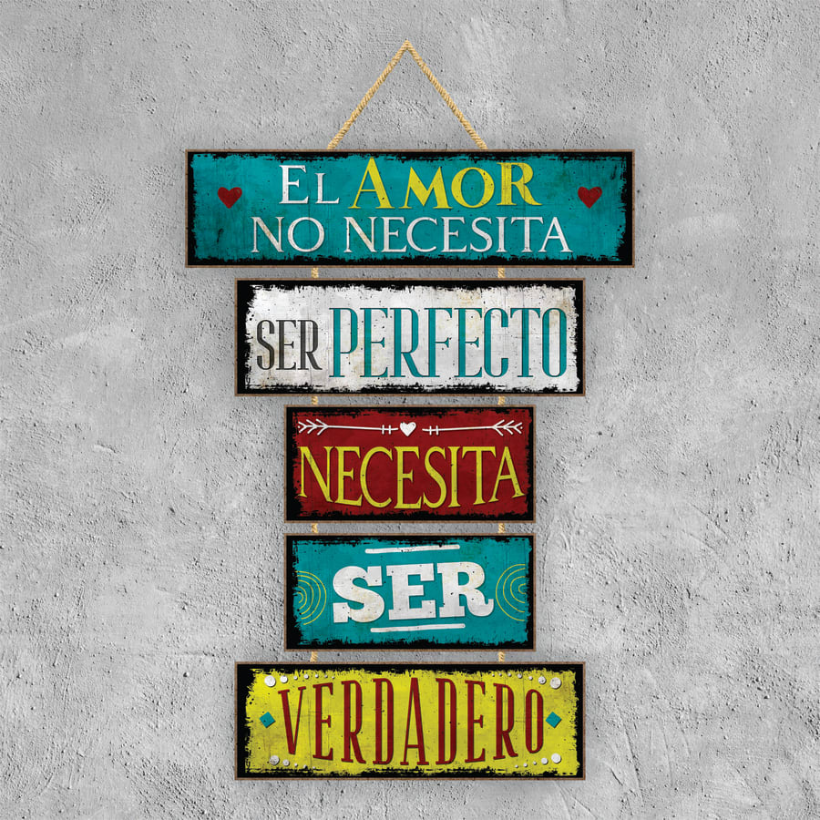 DECO FRASE EL AMOR