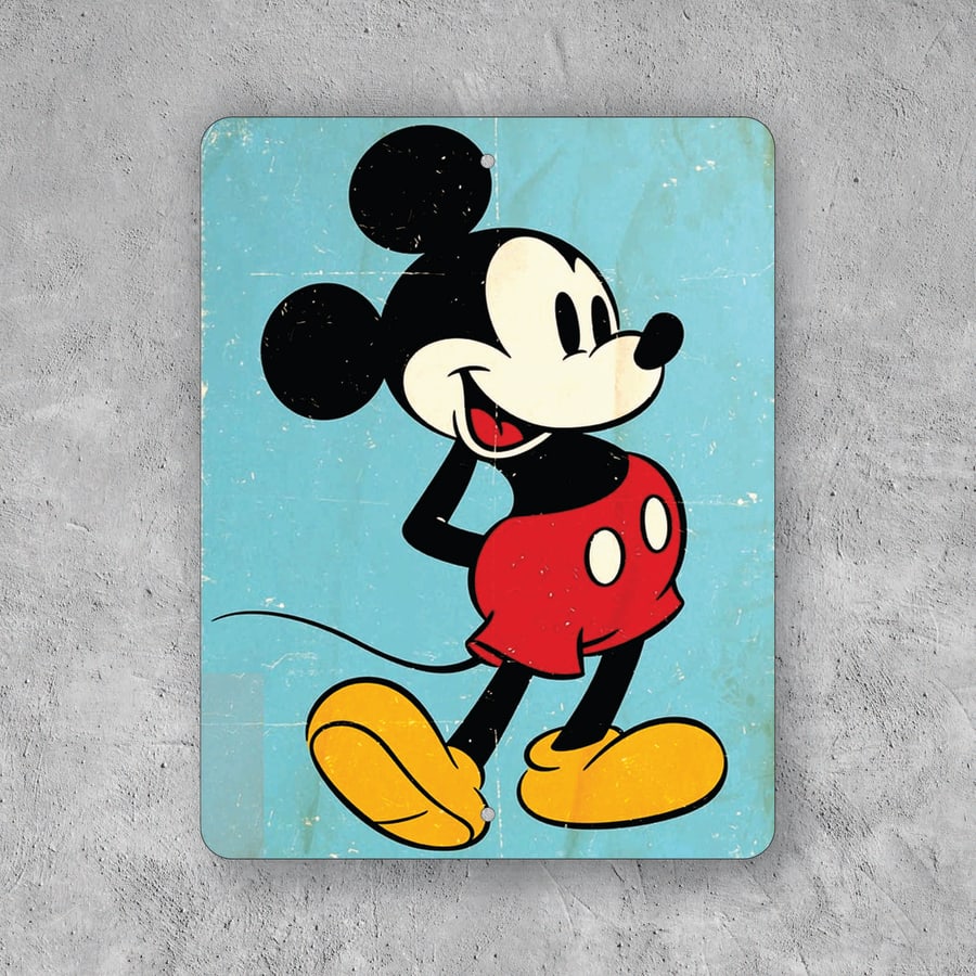 PLACA MICKEY MOUSE
