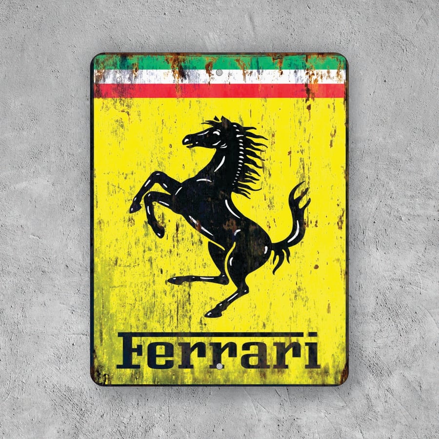 PLACA FERRARI CLASSIC