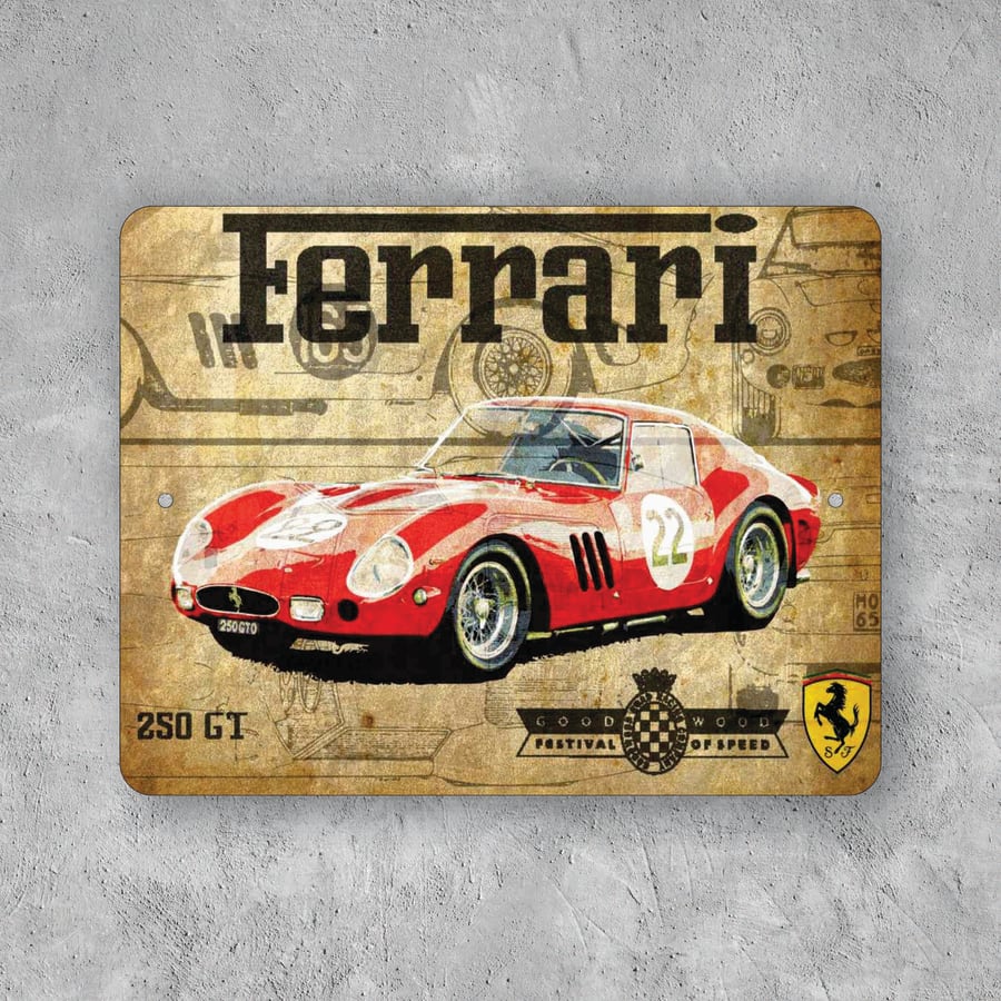 PLACA FERRARI