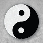 PLACA CIRCULAR YIN YANG