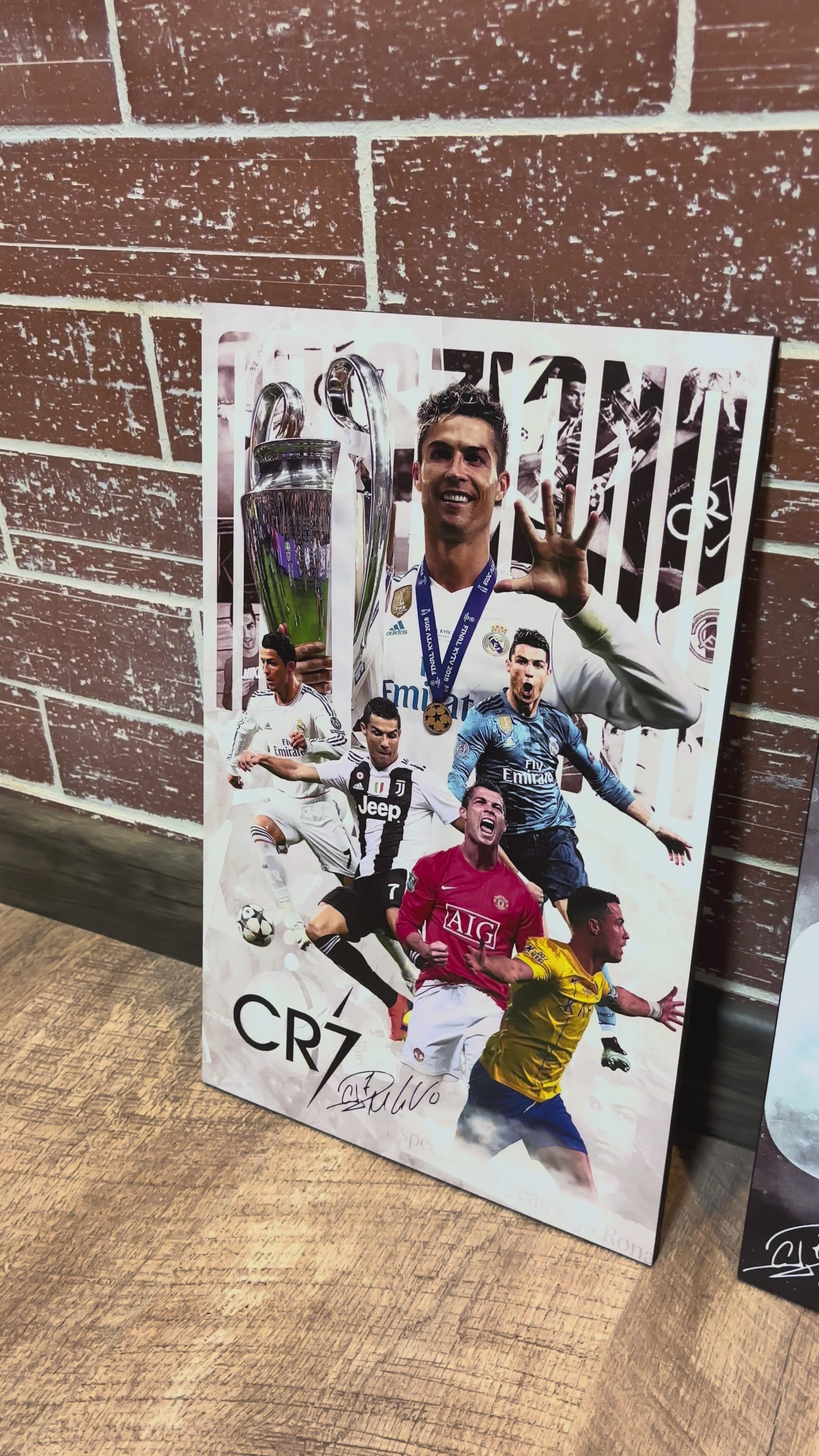 COLECCIÓN POSTER CRISTIANO RONALDO (3 unidades)