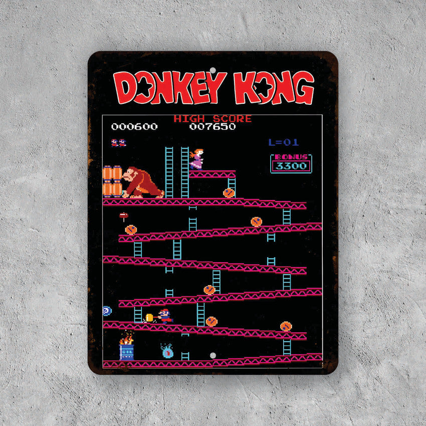PLACA DONKEY KONG