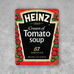 PLACA HEINZ TOMATO SOUP