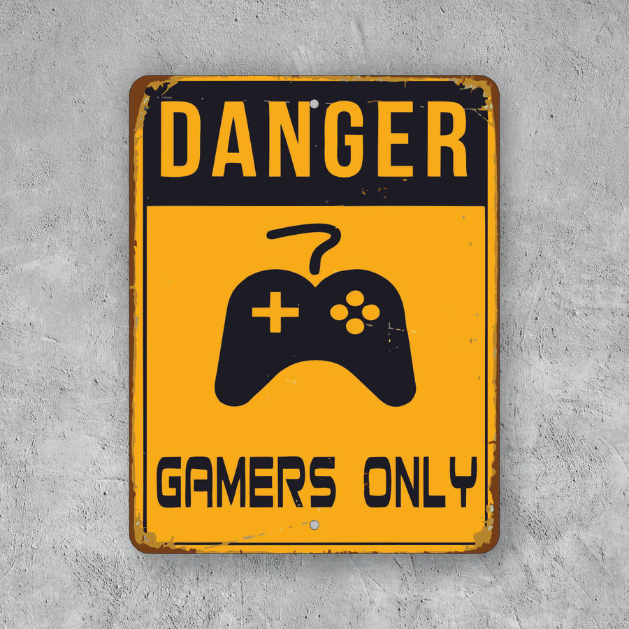 PLACA GAMER DANGER