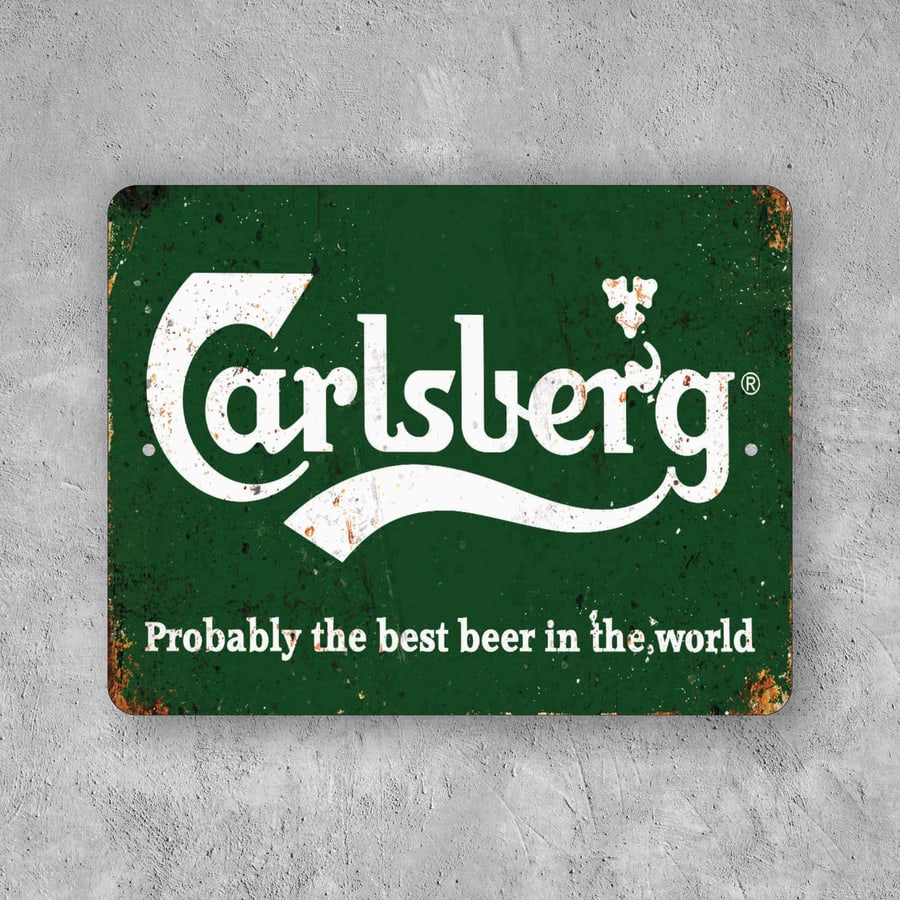 PLACA CERVEZA CARLSBERG