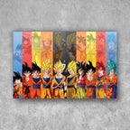 POSTER DRAGON BALL SAIYAJIN LEGEND