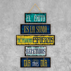 DECO FRASE EL EXITO