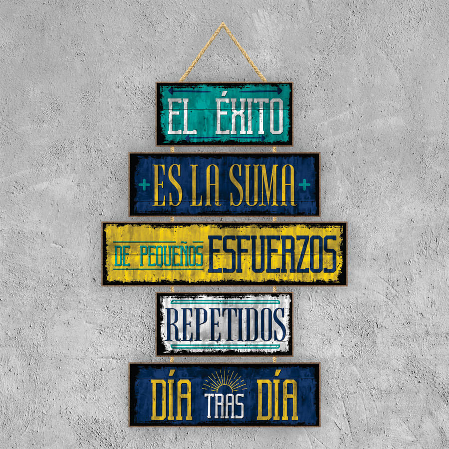 DECO FRASE EL EXITO