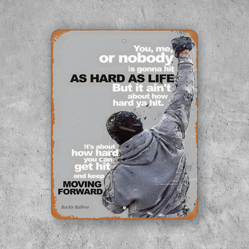 PLACA ROCKY BALBOA