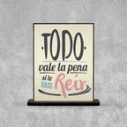 DECO POSTER TODO VALE LA PENA