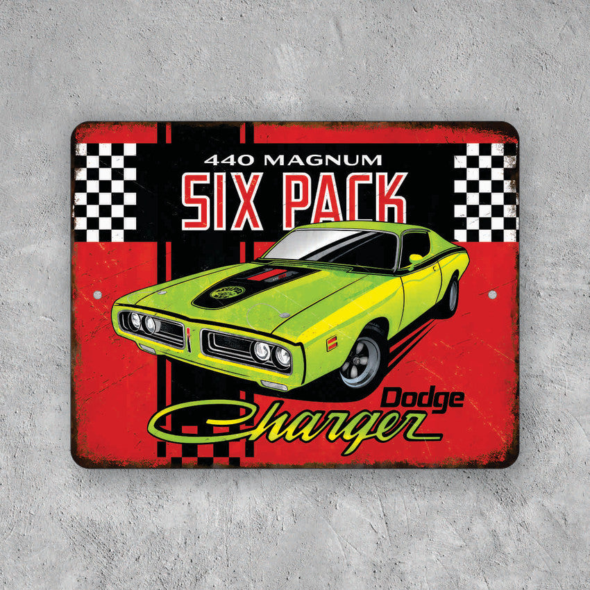 PLACA DODGE CHARGER