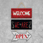 DECO PUERTA WELCOME