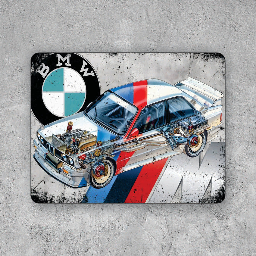 PLACA BMW MOTOR