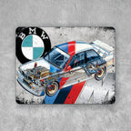 PLACA BMW MOTOR