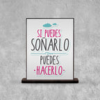 DECO POSTER SI PUEDES SOÑARLO