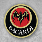 PLACA CIRCULAR BACARDI