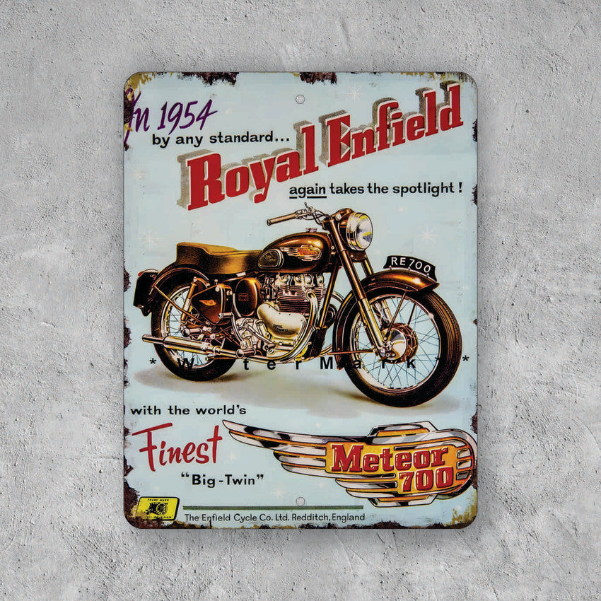 PLACA ROYAL ENFIELD