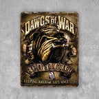 PLACA DAWGS OF WAR