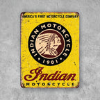 PLACA INDIAN MOTORCYCLE