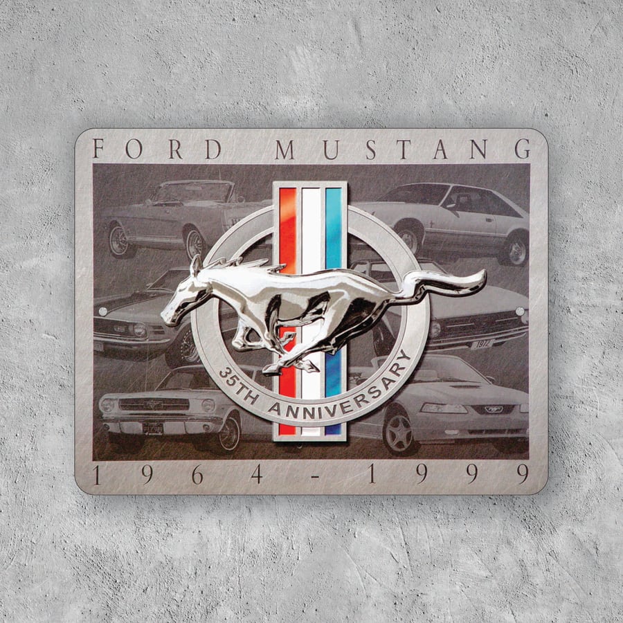 PLACA FORD MUSTANG 1964-1999