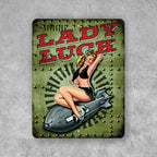 PLACA LADY LUCK