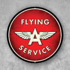 PLACA CIRCULAR FLYING A SERVICE