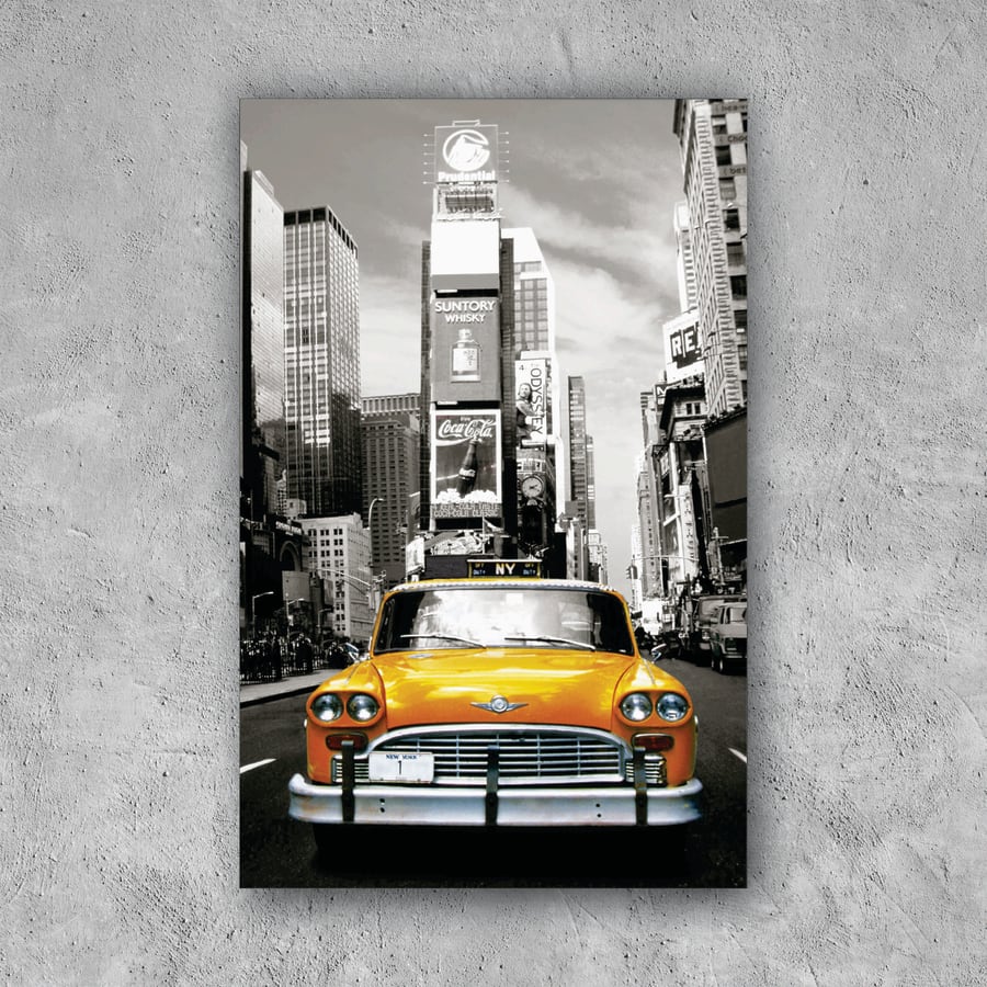 POSTER TAXI NEW YORK