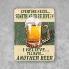 PLACA ANOTHER BEER BAR