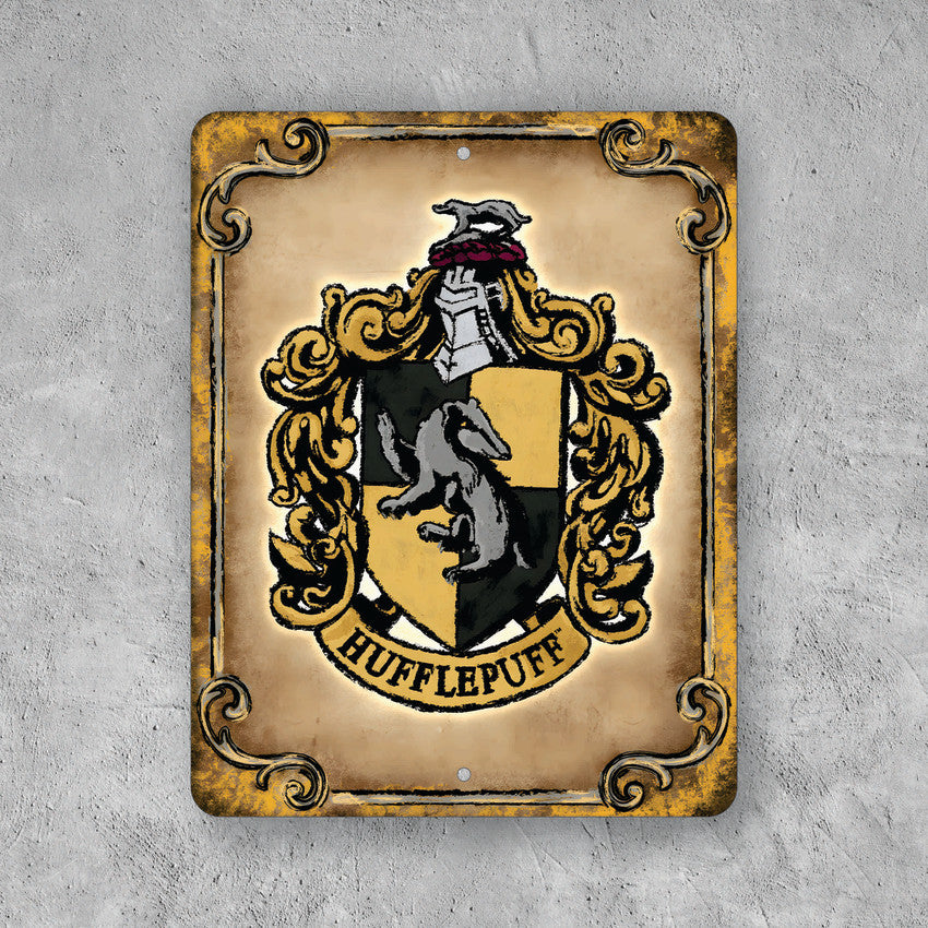 PLACA HARRY POTTER HUFFLEPUFF