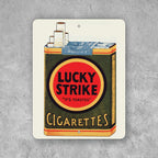 PLACA LUCKY STRIKE CIGARRILLOS