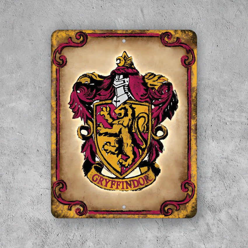 PLACA HARRY POTTER GRYFFINDOR