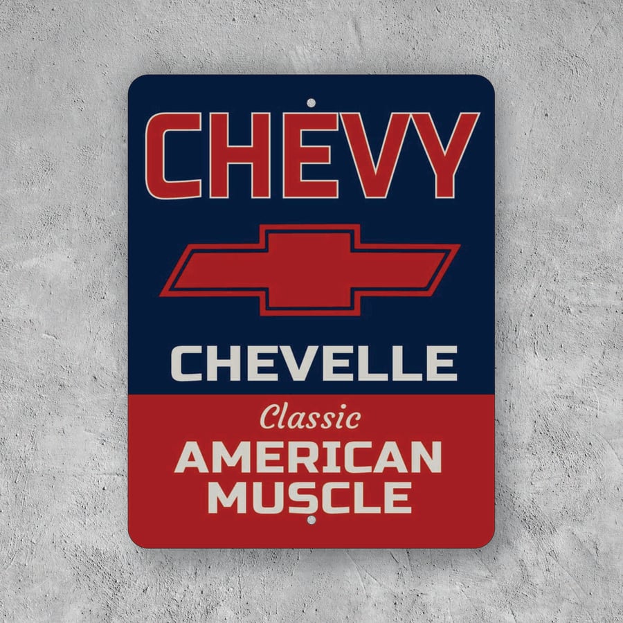 PLACA CHEVY CHEVELLE