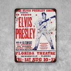 PLACA CARTEL ELVIS PRESLEY