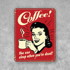 PLACA COFFEE SLEEP