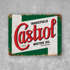PLACA CASTROL MOTOR OIL